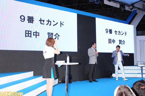 元プロ野球OB選手が駆けつけた、gloopsブースの『大熱狂!!プロ野球カード』ステージイベント【TGS2012】_08