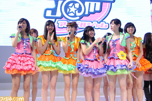 ドキッ！　アイドルだらけのグリーブース 『IDOL☆J@M（アイドルジャム）』ステージイベント【TGS2012】_06
