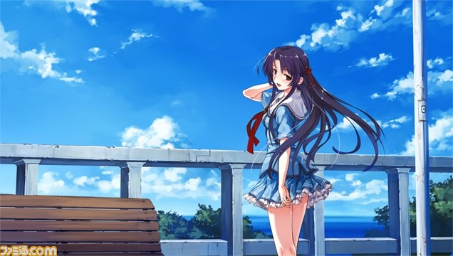 水平線まで何マイル Original Flight 美麗なビジュアルが人気の学園青春アドベンチャーがpspに登場 ファミ通 Com