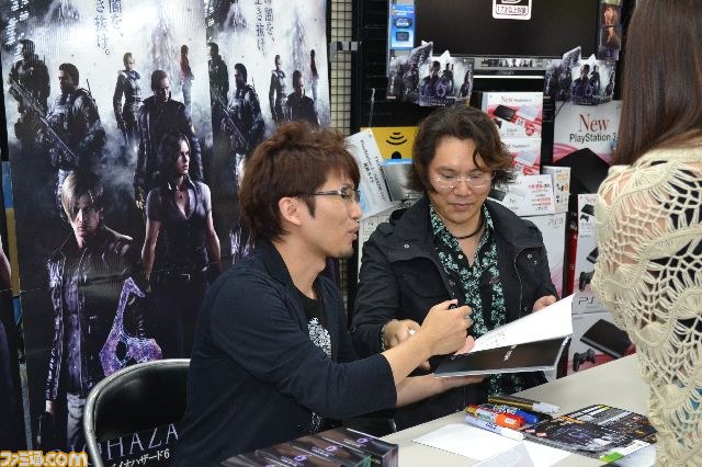 『バイオハザード6』の発売を記念したトーク＆サイン会が開催_02