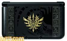 ニンテンドー3DS LL　モンスターハンター4 仕様　ゴア・マガラブラック