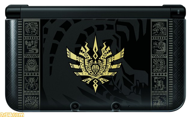 ニンテンドー3DS LL　モンスターハンター4 仕様　ゴア・マガラブラック
