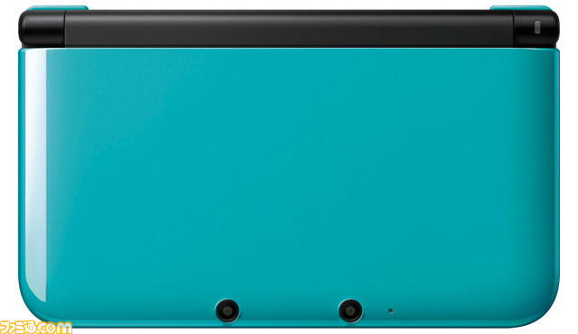 3DS LL ターコイズ×ブラック