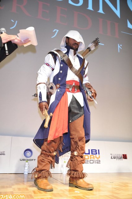 『アサシン クリードIII』&『ACIII レディ リバティ』主演の浪川大輔と甲斐田裕子が明かすゲームならではの収録の舞台裏【UBIDAY2012】_05
