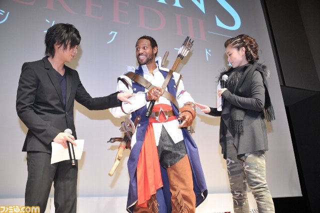 『アサシン クリードIII』&『ACIII レディ リバティ』主演の浪川大輔と甲斐田裕子が明かすゲームならではの収録の舞台裏【UBIDAY2012】_06
