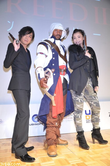 『アサシン クリードIII』&『ACIII レディ リバティ』主演の浪川大輔と甲斐田裕子が明かすゲームならではの収録の舞台裏【UBIDAY2012】_07