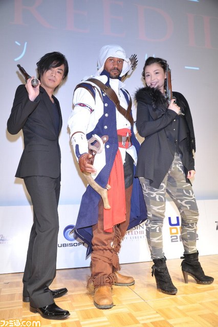 『アサシン　クリードIII』＆『ACIII レディ リバティ』主演の浪川大輔と甲斐田裕子が明かすゲームならではの収録の舞台裏【UBIDAY2012】_07