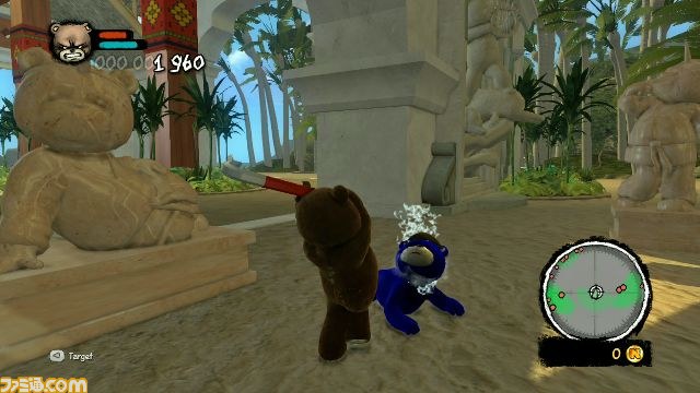 仲間はずれにした奴らを地獄へ叩き落とすクマ－！　XBLA『ノーティ・ベア パニック・イン・パラダイス』プレイインプレッション_06