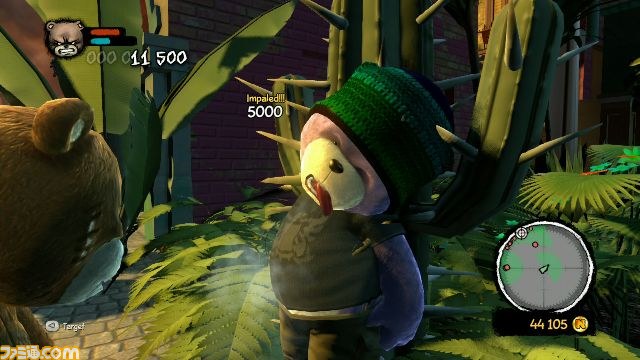 仲間はずれにした奴らを地獄へ叩き落とすクマ－！　XBLA『ノーティ・ベア パニック・イン・パラダイス』プレイインプレッション_07