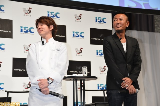 『龍が如く5 夢、叶えし者』川越シェフが作り、名越総合監督が喰らう！　白熱のコラボ食品発表会をリポート_04