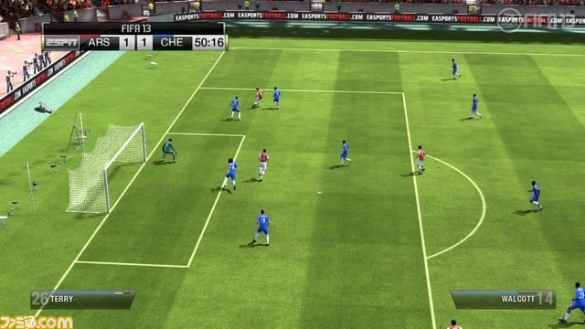 Wii U版 Fifa 13 ワールドクラス サッカー Wii U Gamepadを最大限活用したゲーム機能を紹介 ファミ通 Com