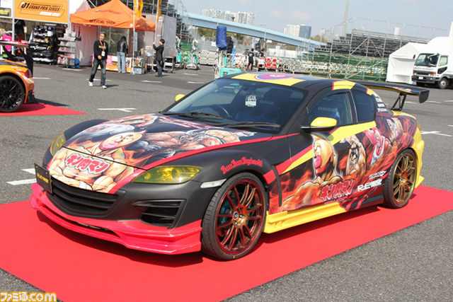 “TOKYO DRIFT in お台場”にアニメ・ゲームの公式キャラクターマシンが大集合_09