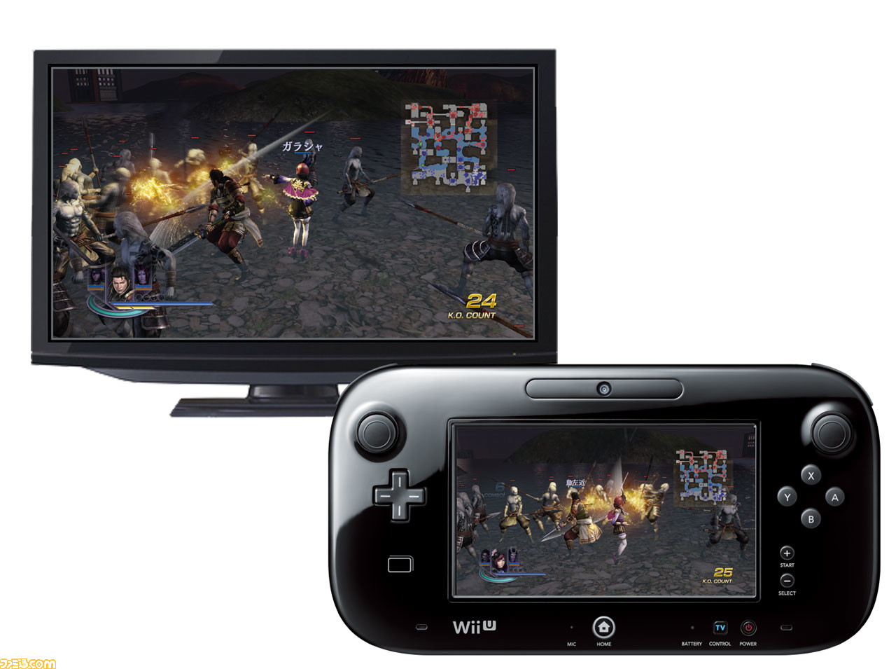 無双orochi2 Hyper Wii U Gamepadを得てプレイスタイルも新たな境地に ファミ通 Com