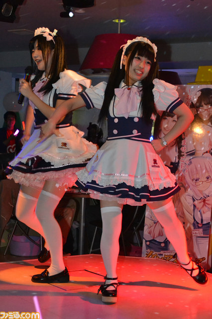 『女神マスターズ』がメイド喫茶とコラボイベントを開催　ゲームに人気メイドがカードとして登場_10