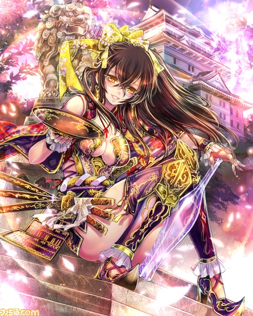 『戦国フロンティア』 ここだけでしか手に入らない描き下ろしSRカードとは!? 【ファミ通GREE Vol.8】_04