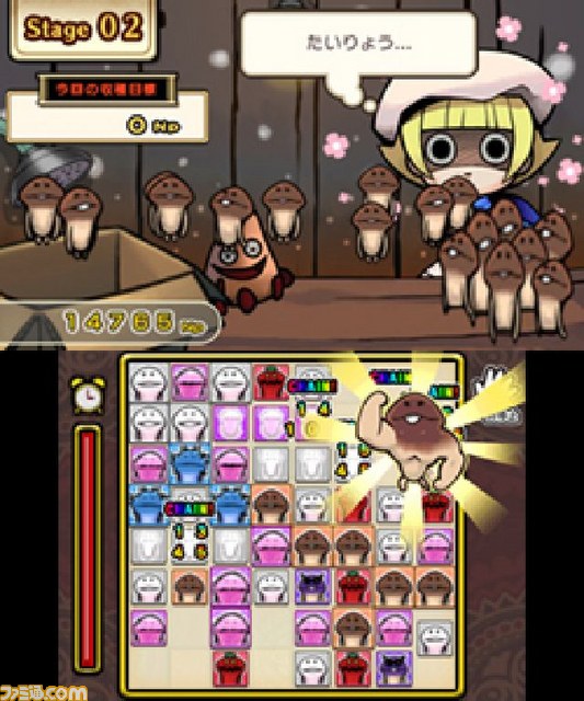 パズルゲーム『おさわり探偵 なめこ大繁殖』がニンテンドー3DSで発売決定_05