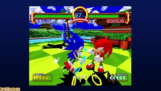 “ソニック”シリーズのキャラクターによる3D対戦格闘、『ソニック・ザ・ファイターズ』プレイインプレッション_07