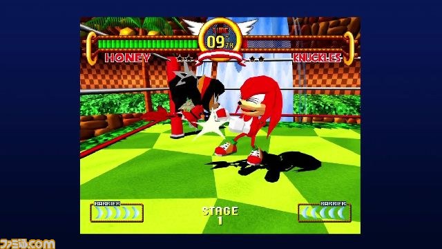 “ソニック”シリーズのキャラクターによる3D対戦格闘、『ソニック・ザ・ファイターズ』プレイインプレッション_09