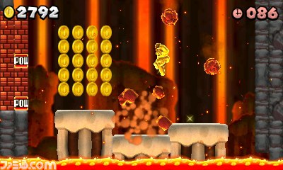 『New スーパーマリオブラザーズ 2』追加DLC第3弾“#7 きろくにチャレンジ! Cパック”と“#8 きけんなあしばをつきすすめ!パック”が配信開始_17