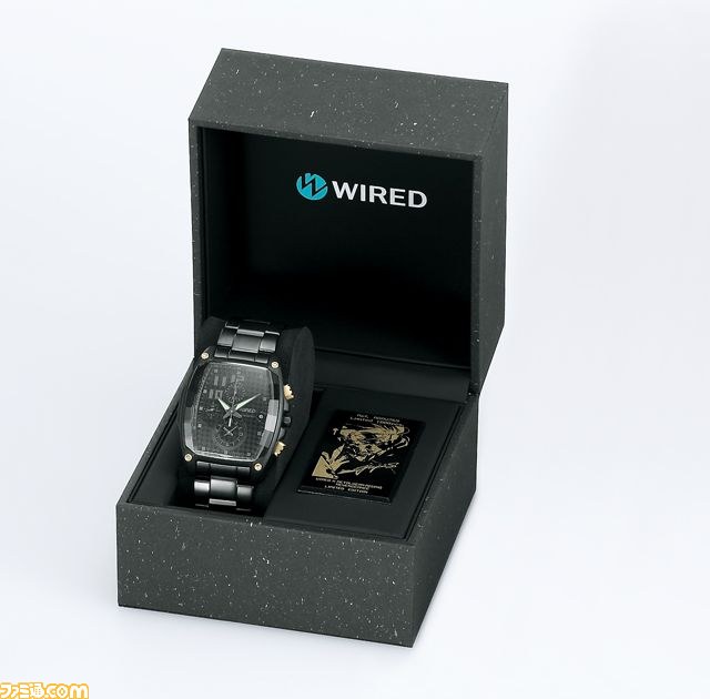 WIRED × METAL GEAR RISING コラボ腕時計