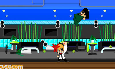 ニンテンドー3DS ダウンロードソフト『ジョニーカンフー』が配信開始、 Mr.ワンの魔の手から恋人を救え_11