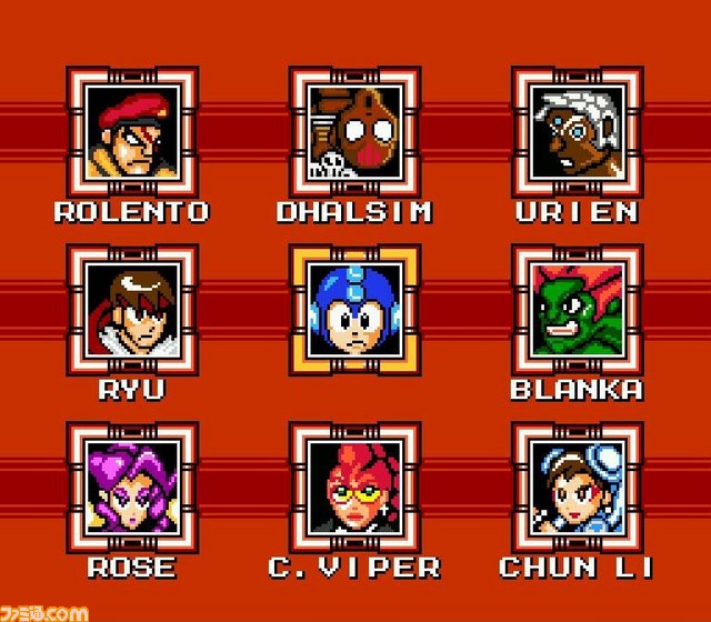 ファミコン世代必見！　8bitなロックマン世界にストリートファイター戦士が参戦する『ストリートファイター X ロックマン』が無料配信中！_01