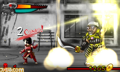 ニンテンドー3DS用ダウンロードソフト『女剣士アカネ』配信決定、風魔一族に挑む少女の運命は？_09
