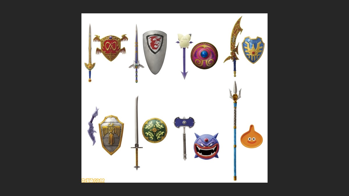 ドラゴンクエスト の歴代武器 盾人気投票スタート 1位の武器 盾は100 商品化 ファミ通 Com