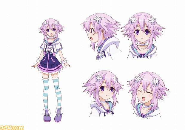 テレビアニメ 超次元ゲイム ネプテューヌ のキャラクター設定画 メインキャストが公開 ファミ通 Com