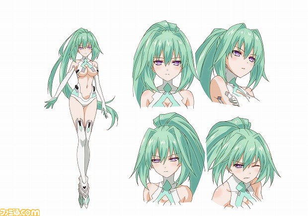 テレビアニメ『超次元ゲイム ネプテューヌ』のキャラクター設定画、メインキャストが公開_02