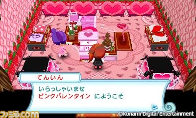 とんがりボウシと魔法の町』、2月のお店“ピンクバレンタイン”配信開始  