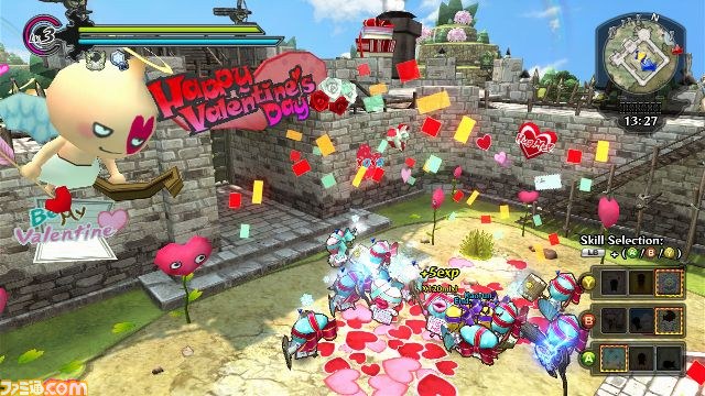 XBLA『Happy Wars』が、期間限定でバレンタインデコレーション仕様に！_01