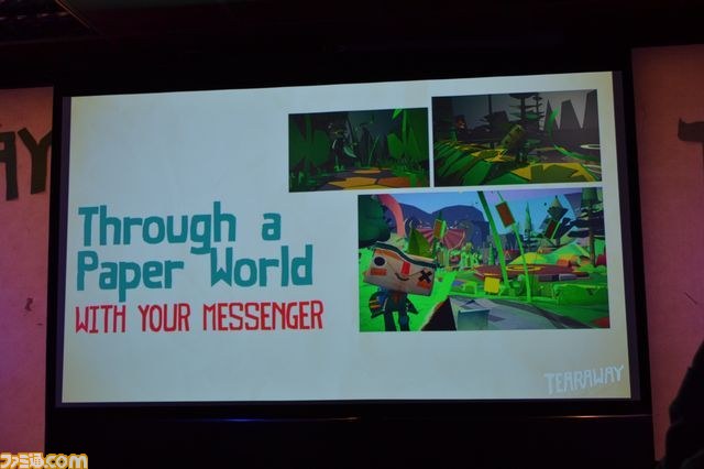 ペーパークラフトの世界が心地いい『Tearaway』プレイリポート＆インタビュー in 台北ゲームショウ2013_09