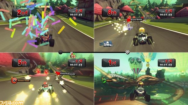 F1 レース スターズ 4人対戦も可能な無料体験版の配信が決定 ファミ通 Com