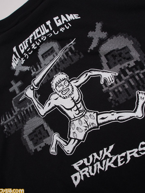 『魔界村』×『PUNK DRUNKERS』がコラボした“魔界感”溢れるTシャツが発売_04