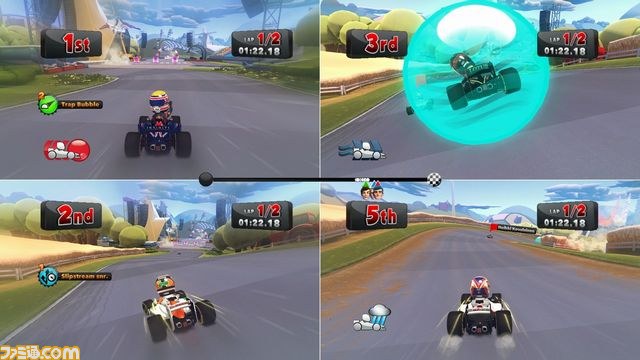 『F1 レース スターズ』最新映像や“カスタマイズ”システムの詳細が公開【動画あり】_09