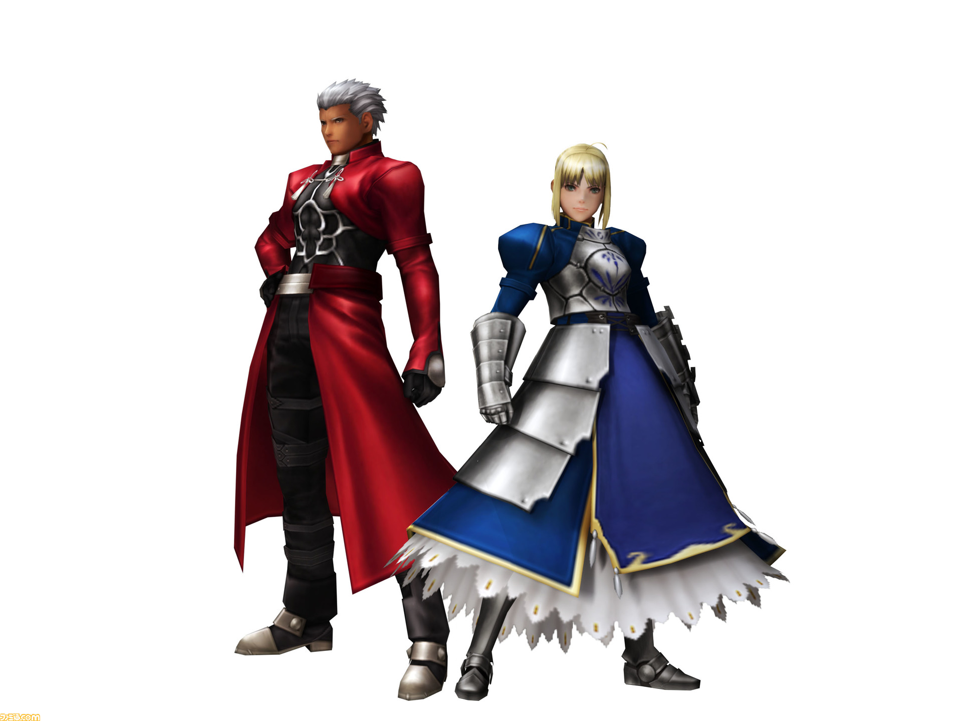 Mhf ｇ Fate Stay Night とのコラボが実現 セイバーとアーチャーの衣装 武器が登場 ファミ通 Com