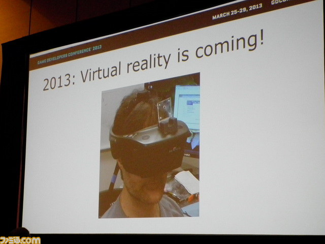 カクカク表示から“VR酔い”まで――Valveが考える、VRゲーミングの可能性と課題【GDC2013】_03