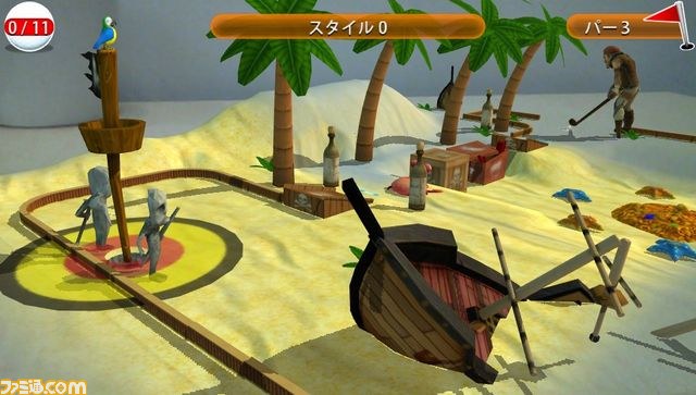 PS VitaのカメラとAR技術で、キミの机がゴルフコースになる『Table Play Golf（テーブルプレイ ゴルフ）』が配信開始_09