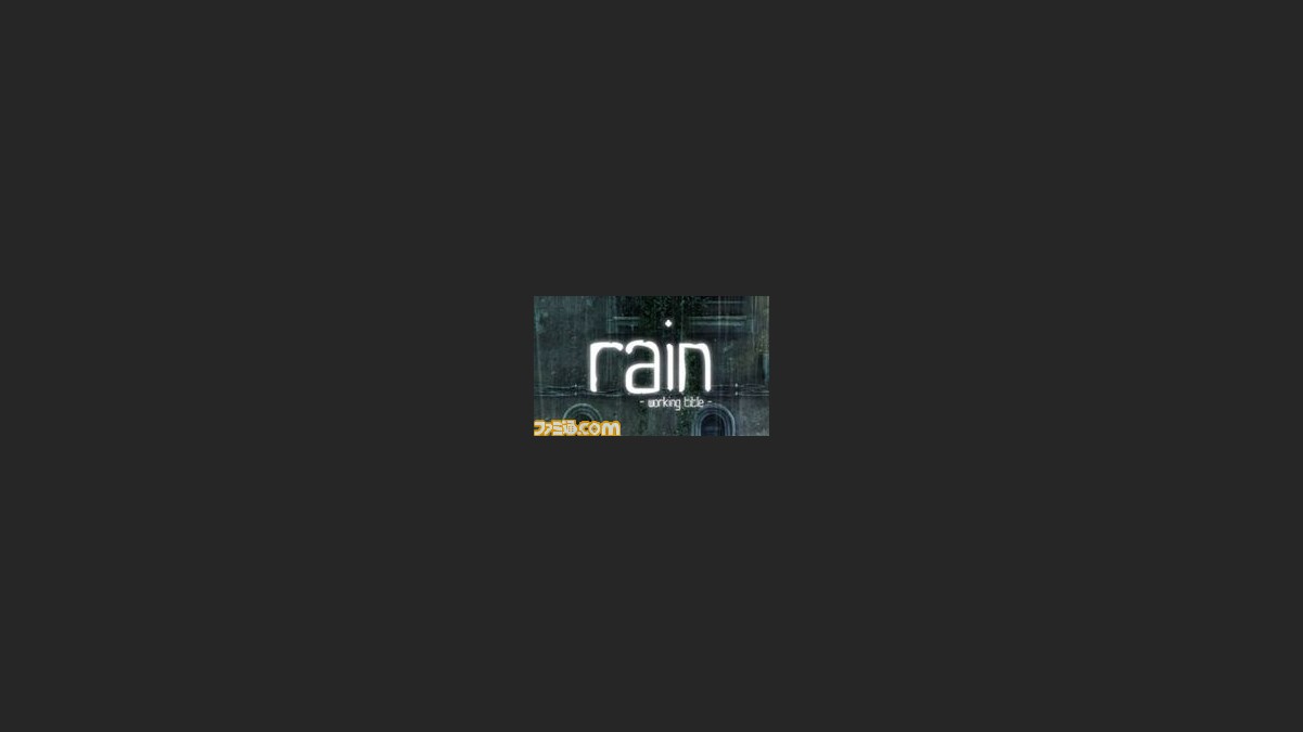 Rain 単なる雰囲気ゲーではない本作の最新情報 プレイインプレッションをお届け ファミ通 Com