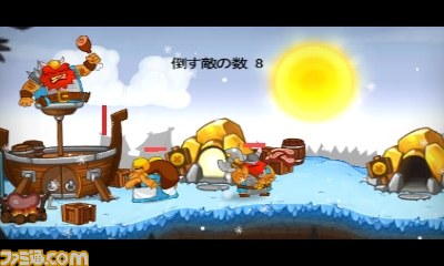 ニンテンドー3DSダウンロードソフト『SWORDS & SOLDIERS 3D』本日配信開始_05