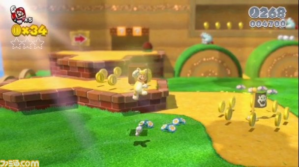 『スーパーマリオ3Dワールド』がWii Uに登場 ※動画追加【Nintendo Direct＠E3 2013】_03