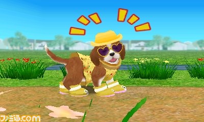 ニンテンドー3DS用『おしゃれな仔犬3D』8月に発売決定_14