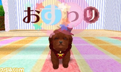ニンテンドー3DS用『おしゃれな仔犬3D』8月に発売決定_20