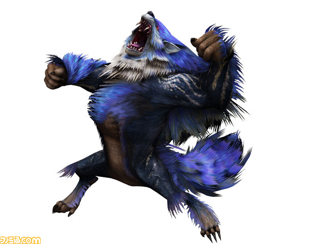 Mhf G 赤と青 2頭の牙獣がくり出す連携攻撃に備えよ 動画とともに新モンスターの詳細が公開 ファミ通 Com