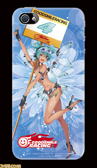 初音ミクGTプロジェクト専用キャラクター“レーシングミク”をあしらったiPhoneケースが登場_04