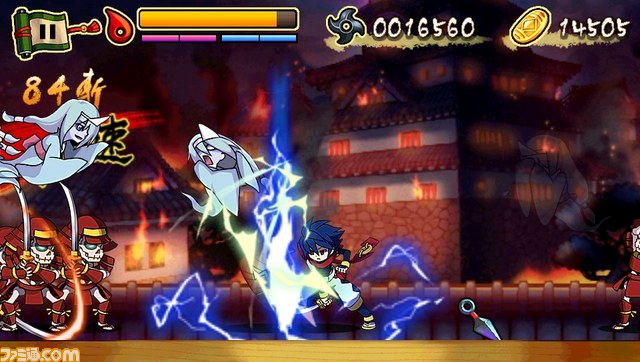 忍者アクション活劇『退魔忍法帖～妖怪地獄変～』がPlayStation Mobileで配信開始！_10