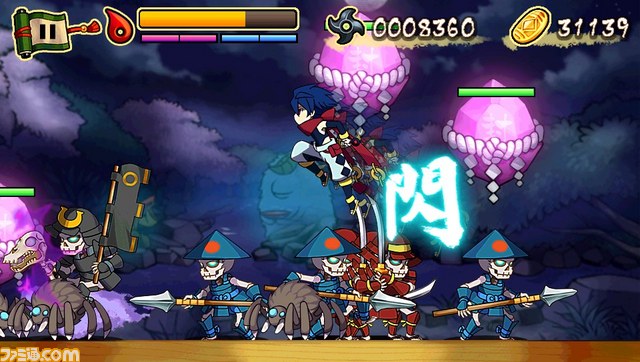 忍者アクション活劇『退魔忍法帖～妖怪地獄変～』がPlayStation Mobileで配信開始！_18