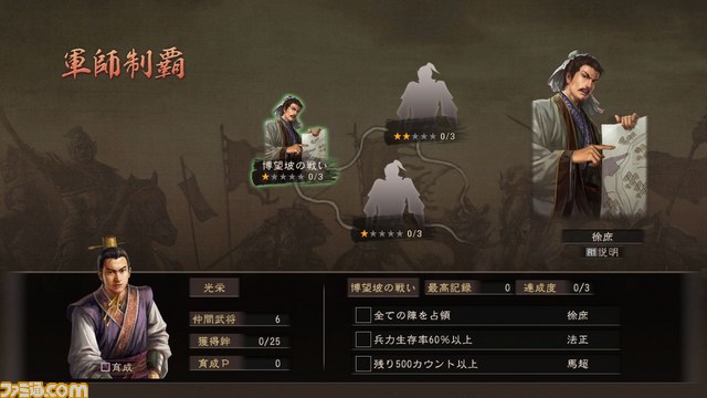 『三國志12 with パワーアップキット』新たに追加された軍師制覇モードを公開_02