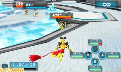『メダロットDUAL（デュアル） カブトVer./クワガタVer.』直感操作で爽快に楽しめるアクションゲーム！_05